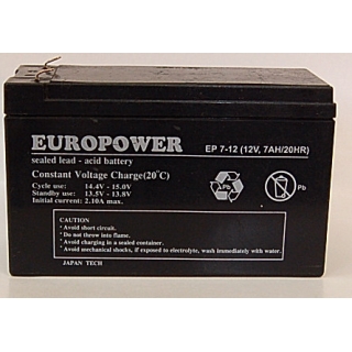 7.2 Ah EUROPOWER AKUMULATOR