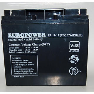 17 Ah EUROPOWER AKUMULATOR